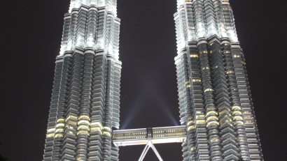 Petronas Towers by night