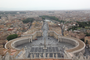 Easter in Rome, peter's dome